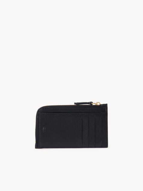 Small Paddington purse with card slots in grained leather