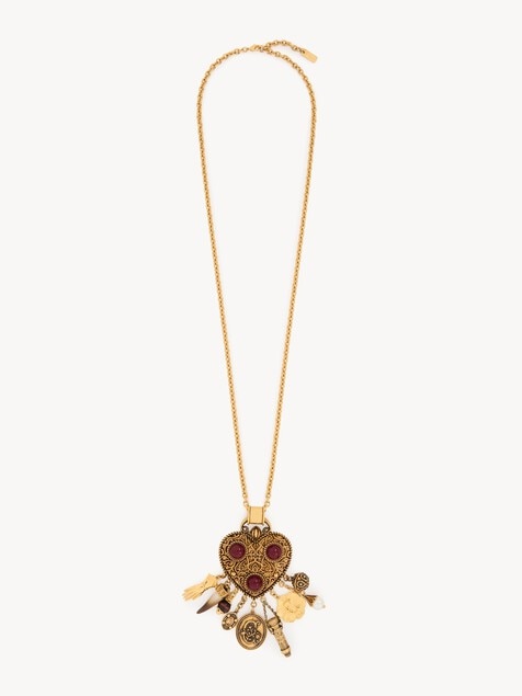 The Chlo&eacute; Heartfull pendant necklace