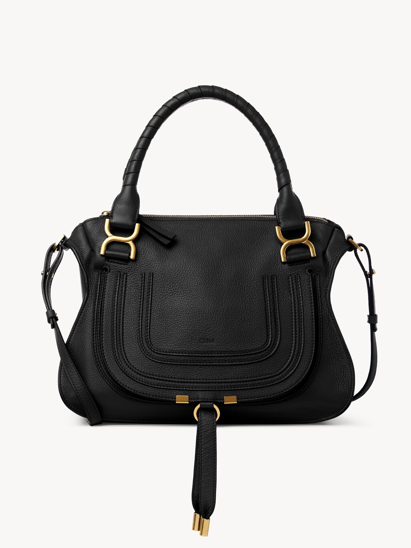 Marcie bag in grained leather - 1.0