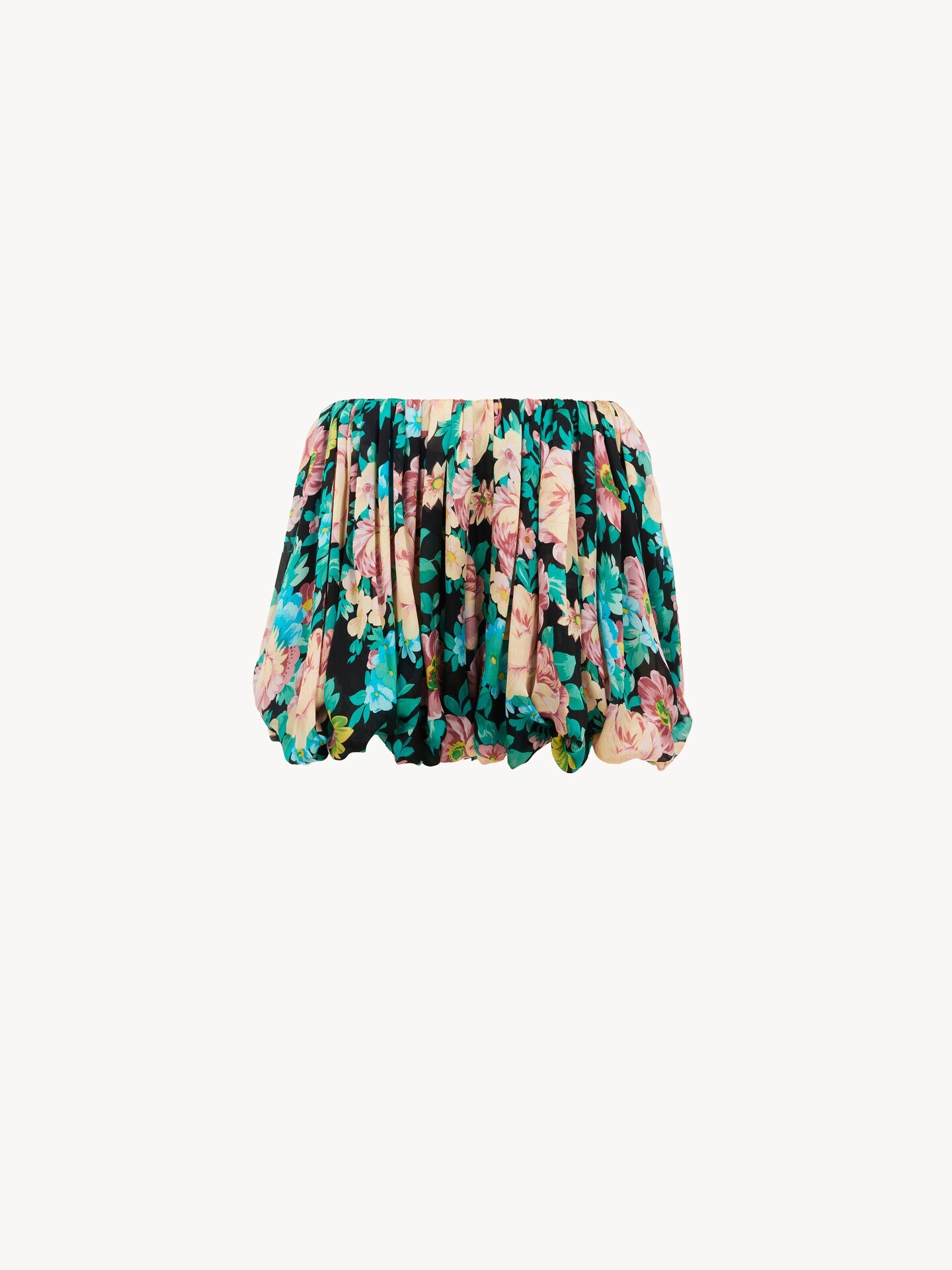 Mini-Bloomer-Shorts aus Seiden-Charmeuse - 1