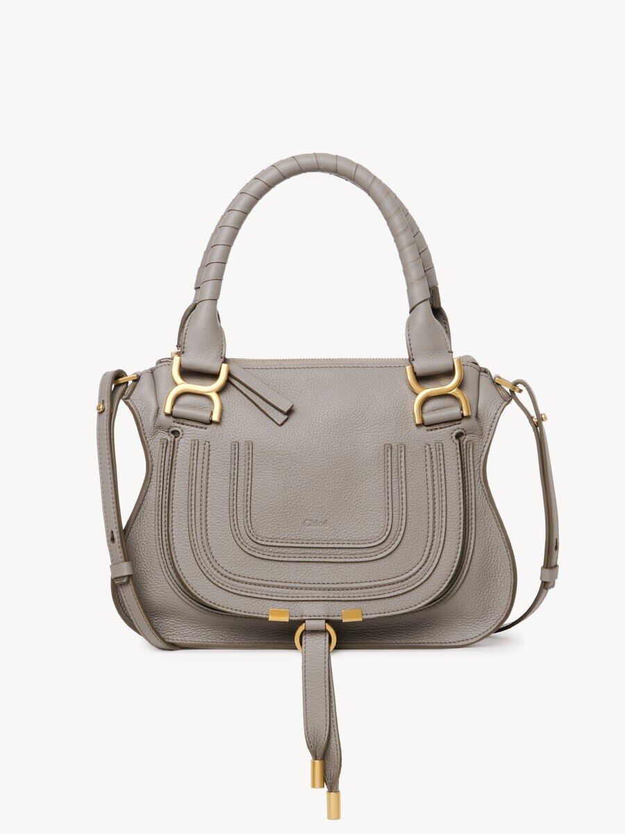 Small Marcie bag in grained leather - 2