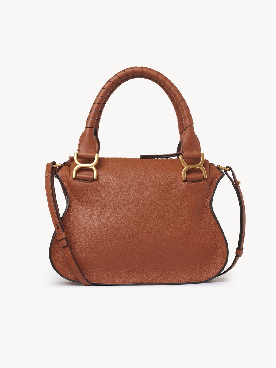 Small Marcie bag in grained leather - 8