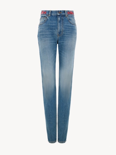 Slim jeans in denim
