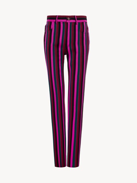 Slim trousers in wool