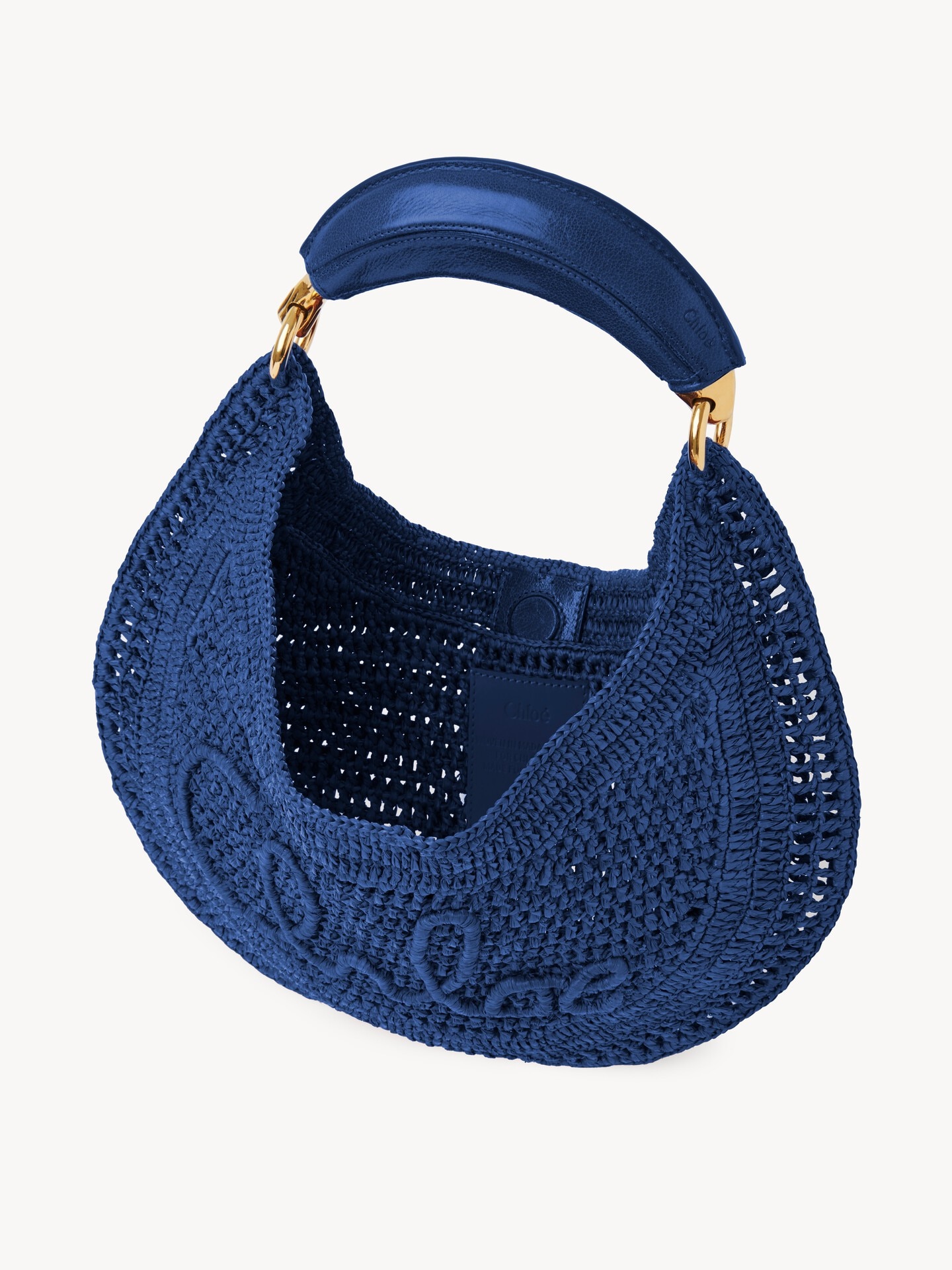 Summer Banana hobo bag in raffia - 6
