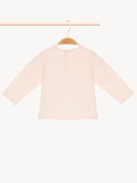 Kids' long-sleeve logo top