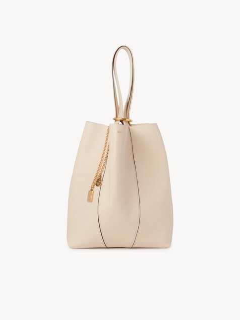 Bolso tote Chlo&eacute; Spin de cuero granulado