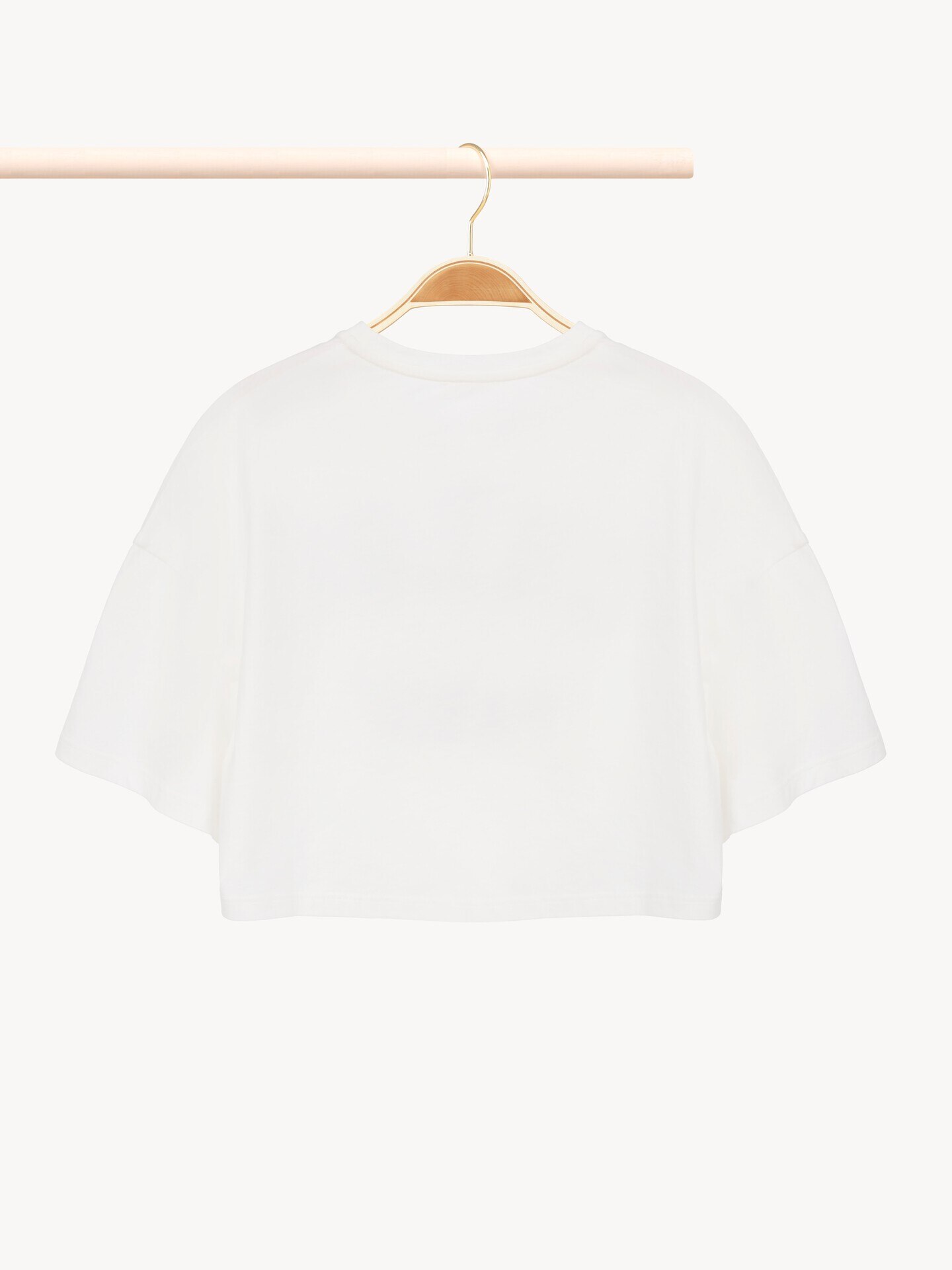 Kids' cropped logo T-shirt - 3