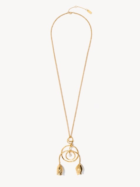 The Chlo&eacute; Tulip pendant necklace