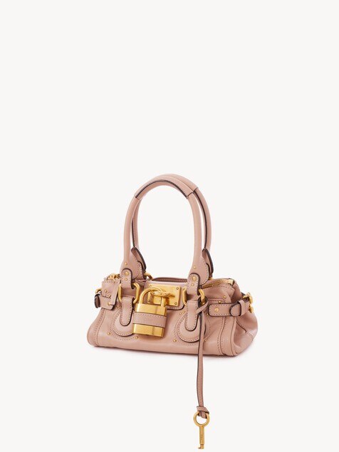 Small Paddington bag in grained leather