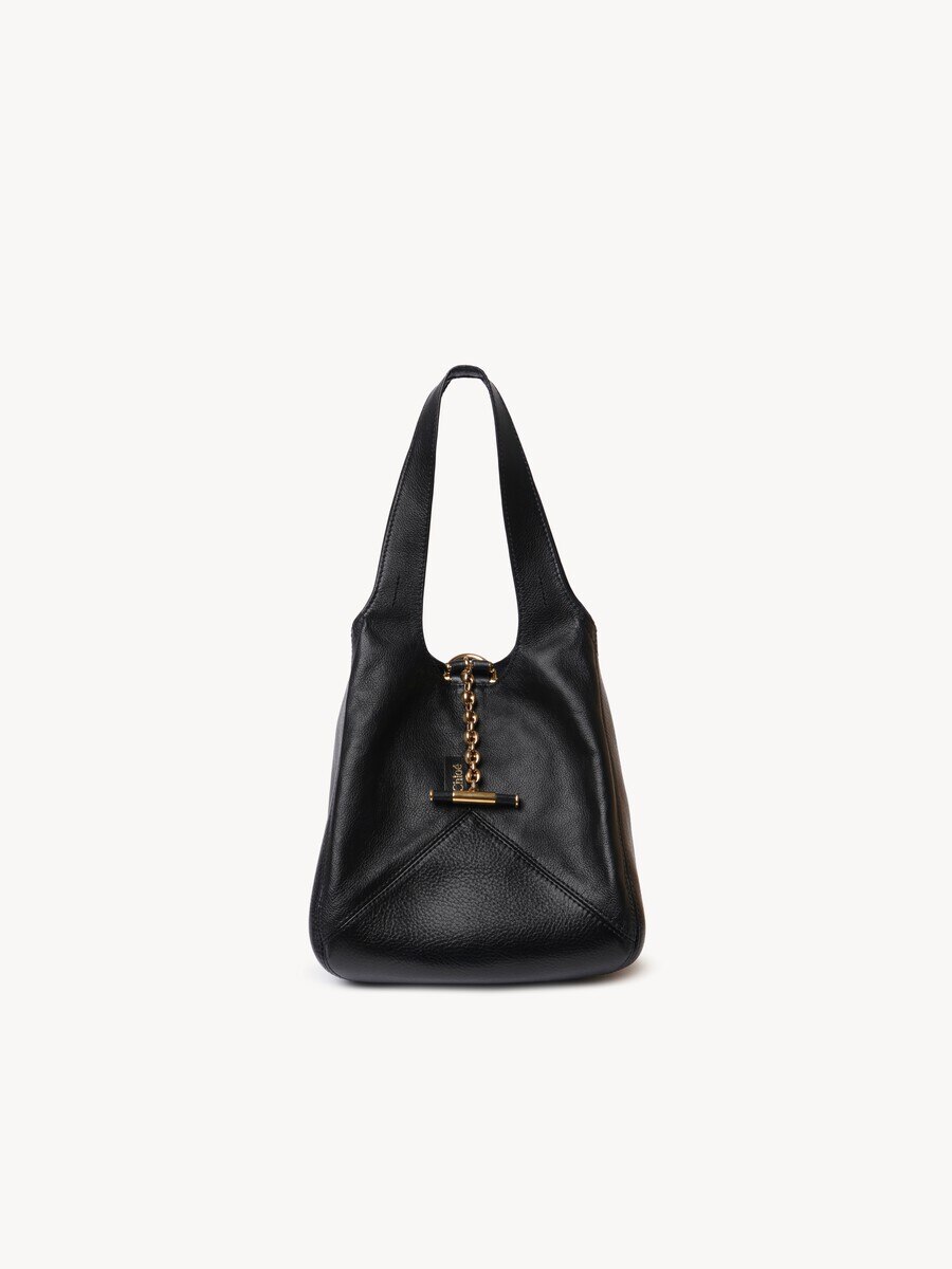 Small Chlo&eacute; balloon bag in grained leather - 2