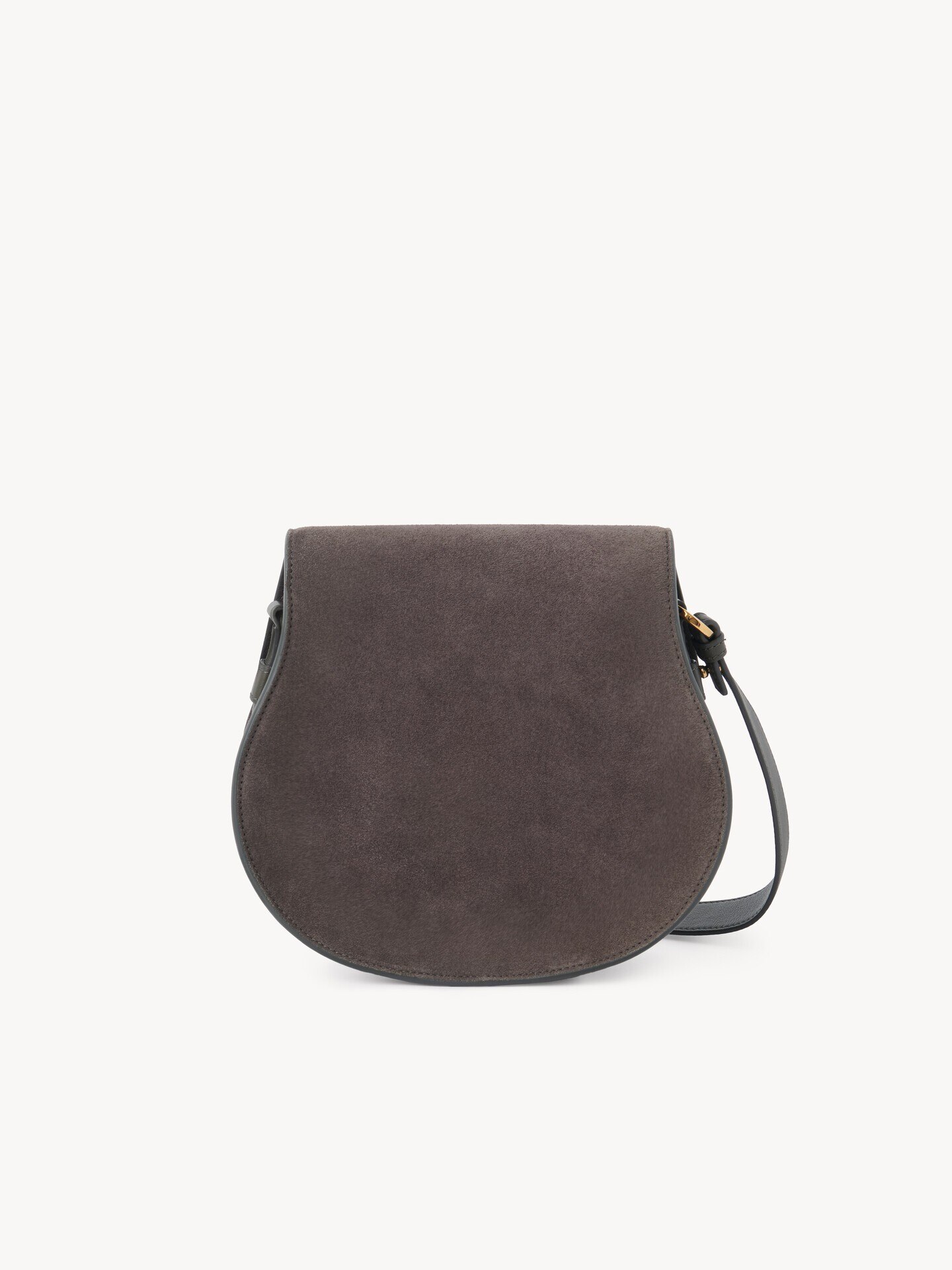 Marcie saddle bag in suede leather - 6