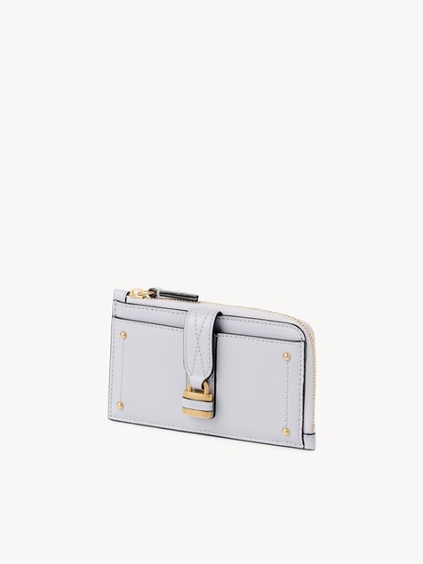 Small Paddington purse with card slots in grained leather