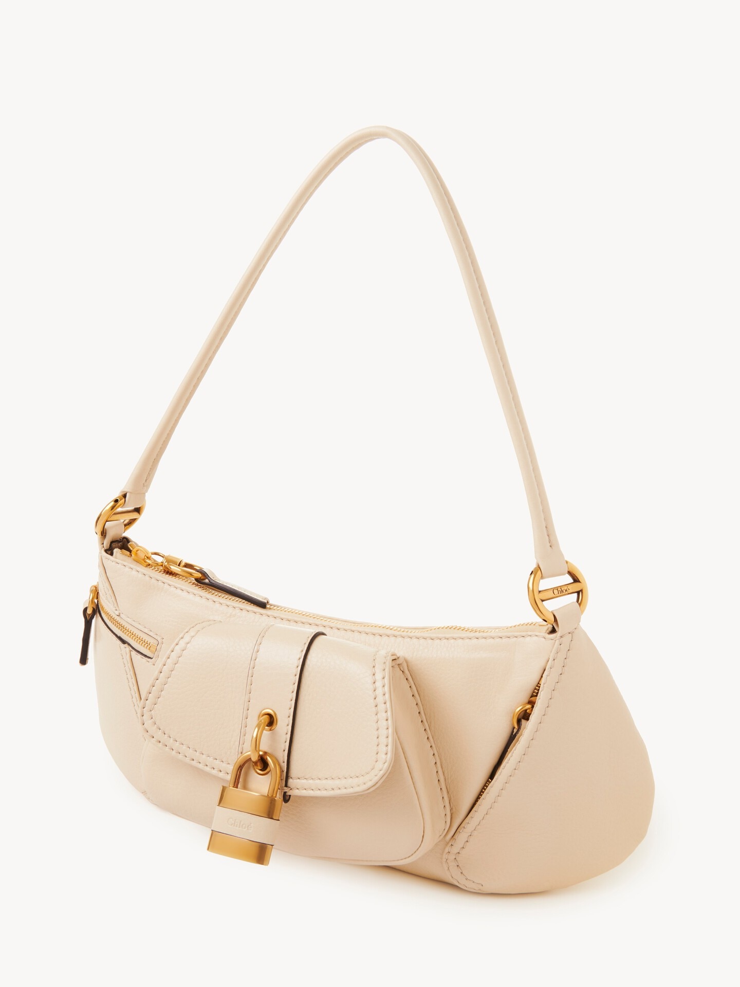 The 99 shoulder bag in grained leather - 4