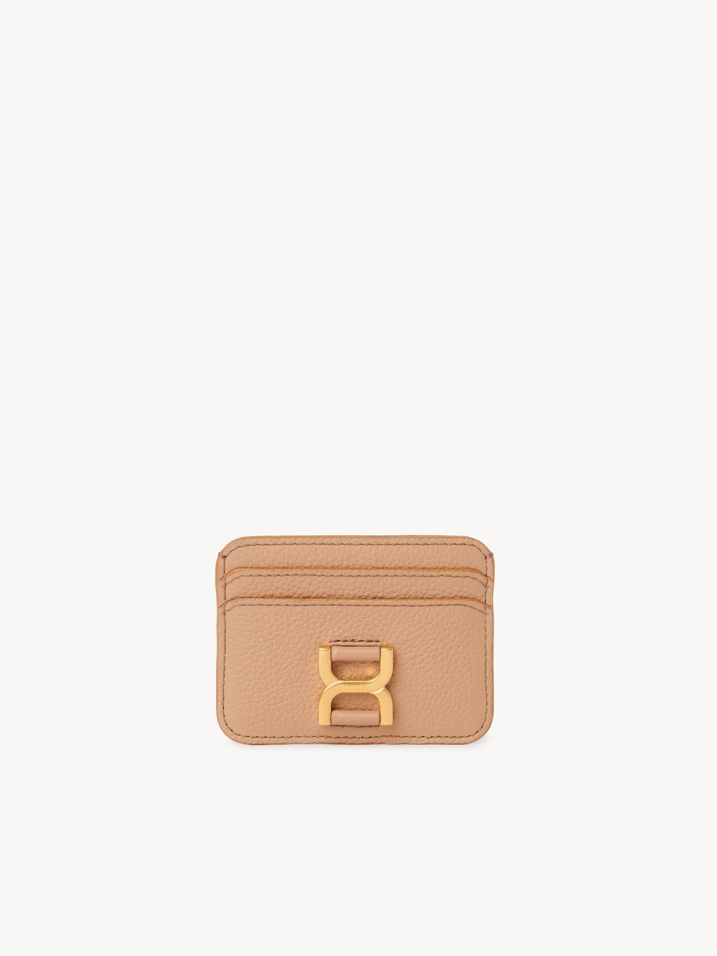 Marcie card holder in grained leather - 2