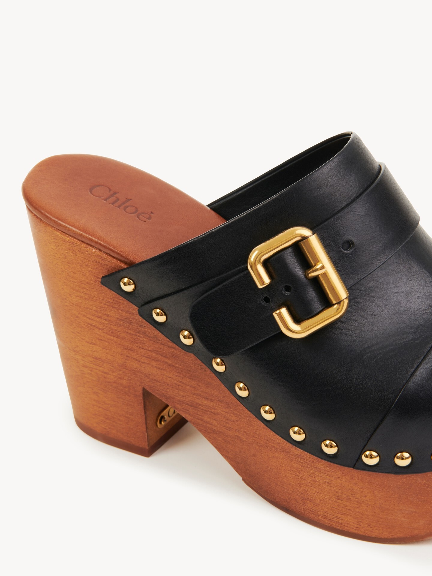 Jeannette Clog mit Keilabsatz - 7