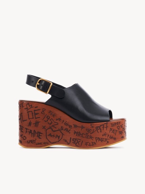 Maxime wedge sandal