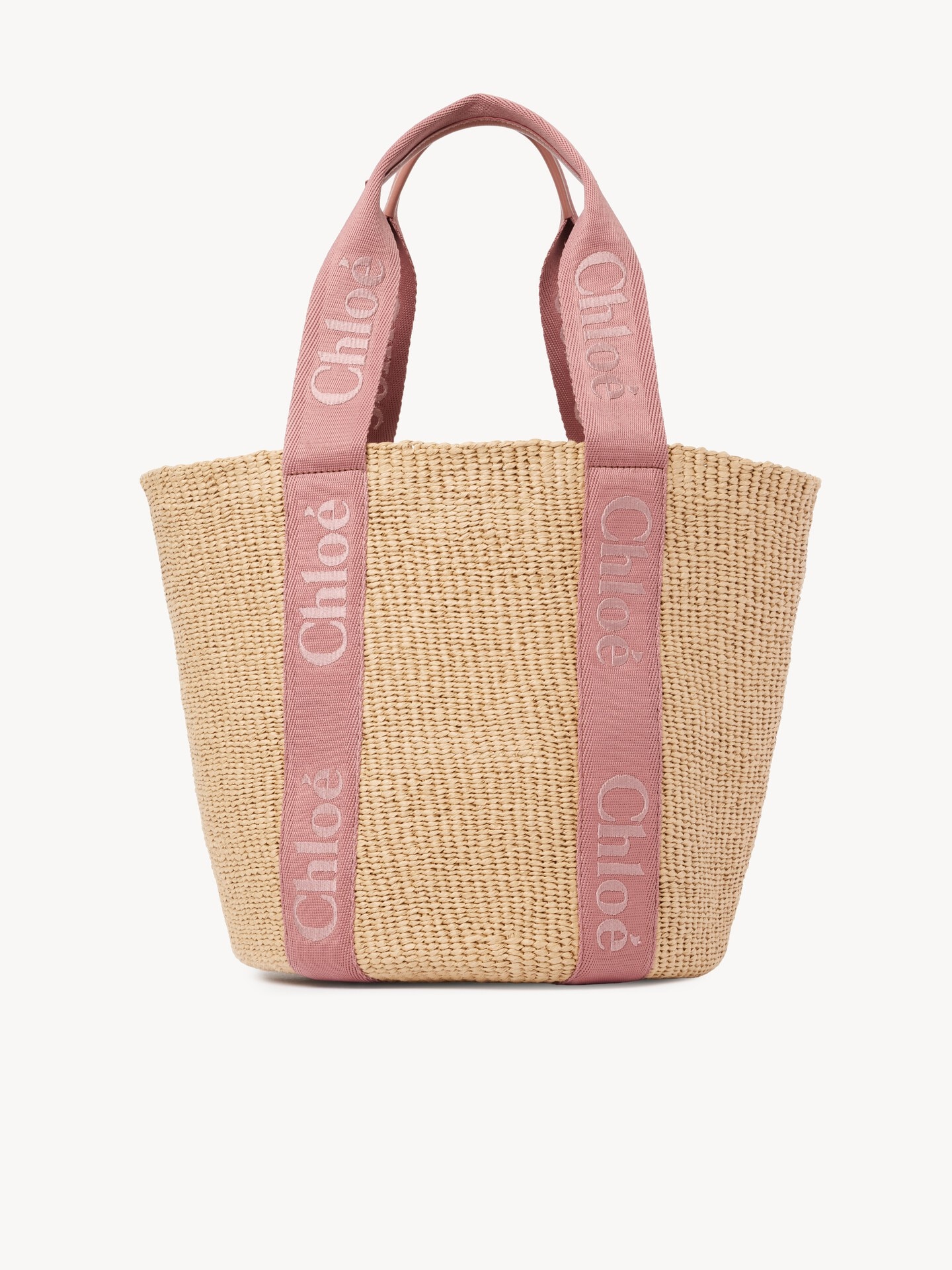 Large Woody basket in natural fibers - 6