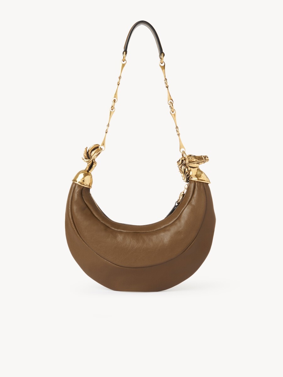 Chain Horse shoulder bag in soft leather - 3