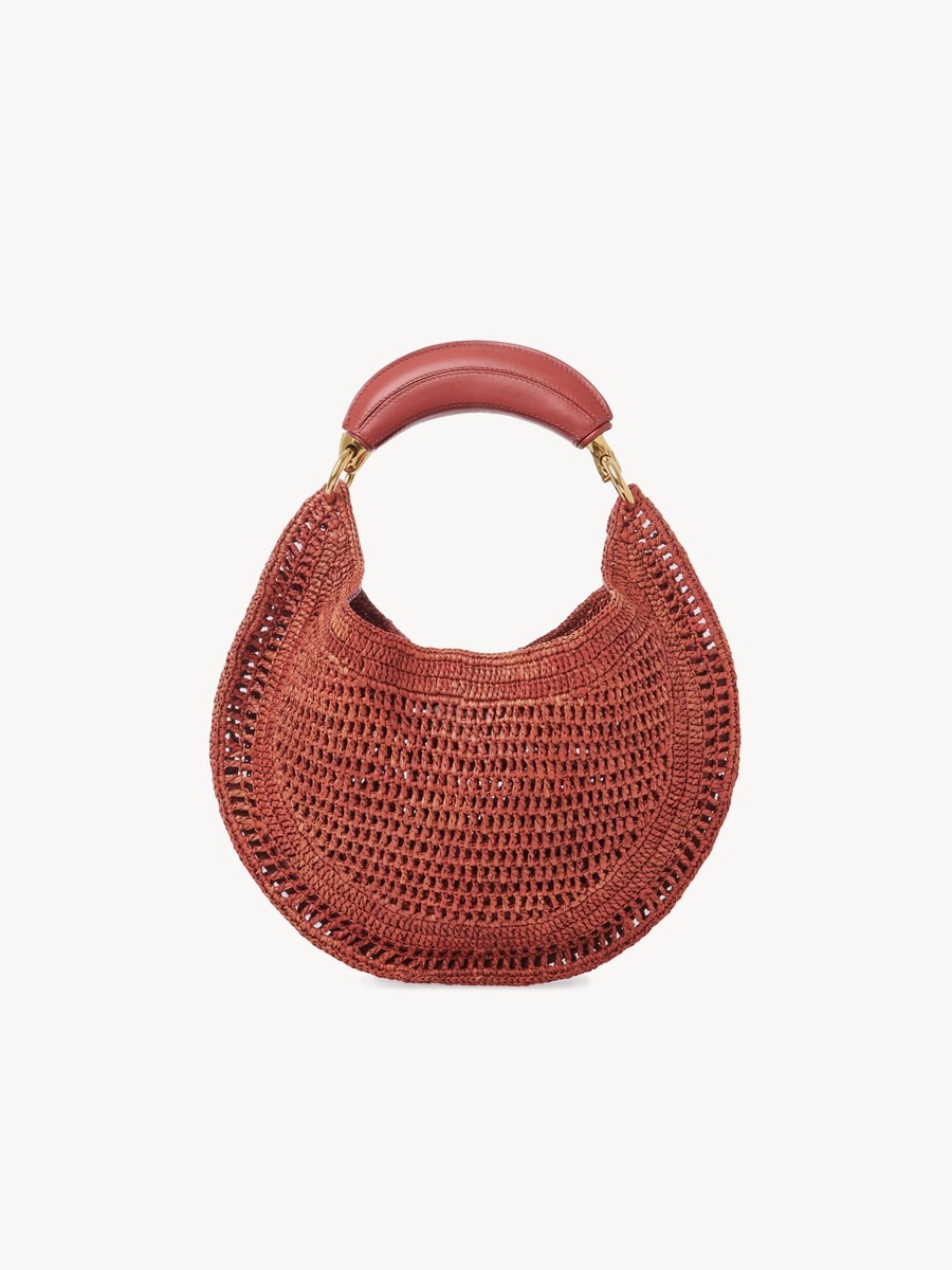 Summer Banana hobo bag in raffia - 4