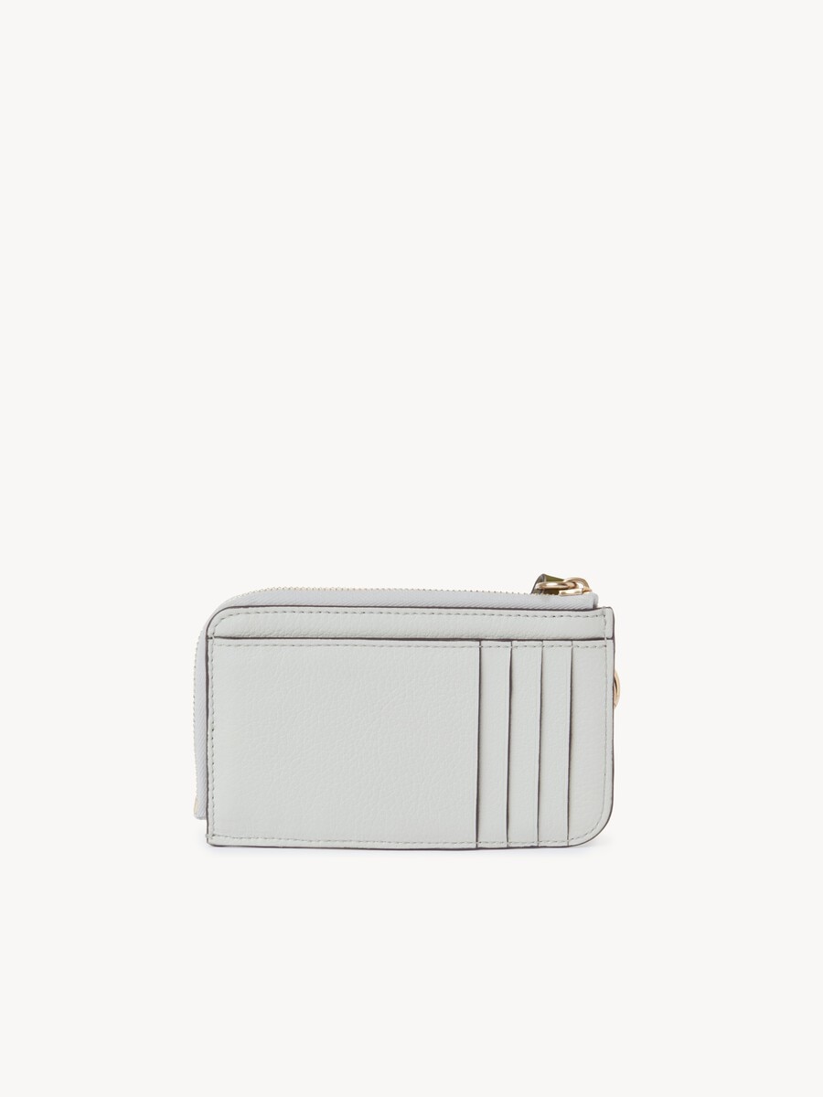Alphabet wallet in grained leather - 3