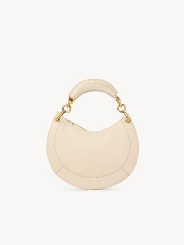 Small Chlo&eacute; Banana zipped hobo bag in soft leather - 4