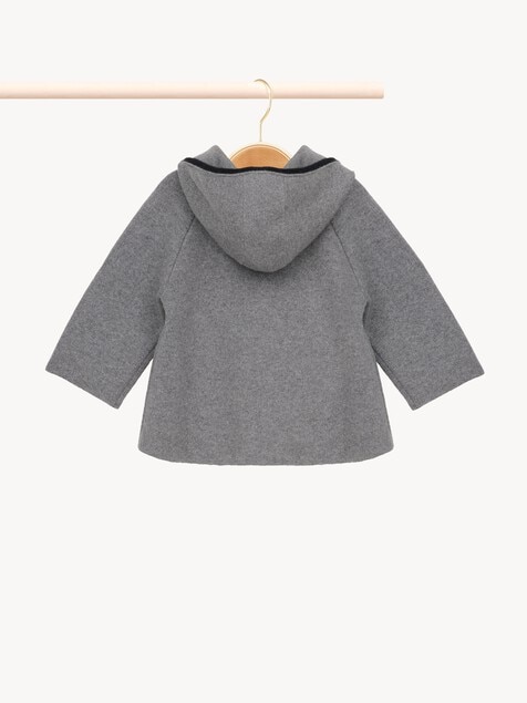 Kids' logo hooded coat