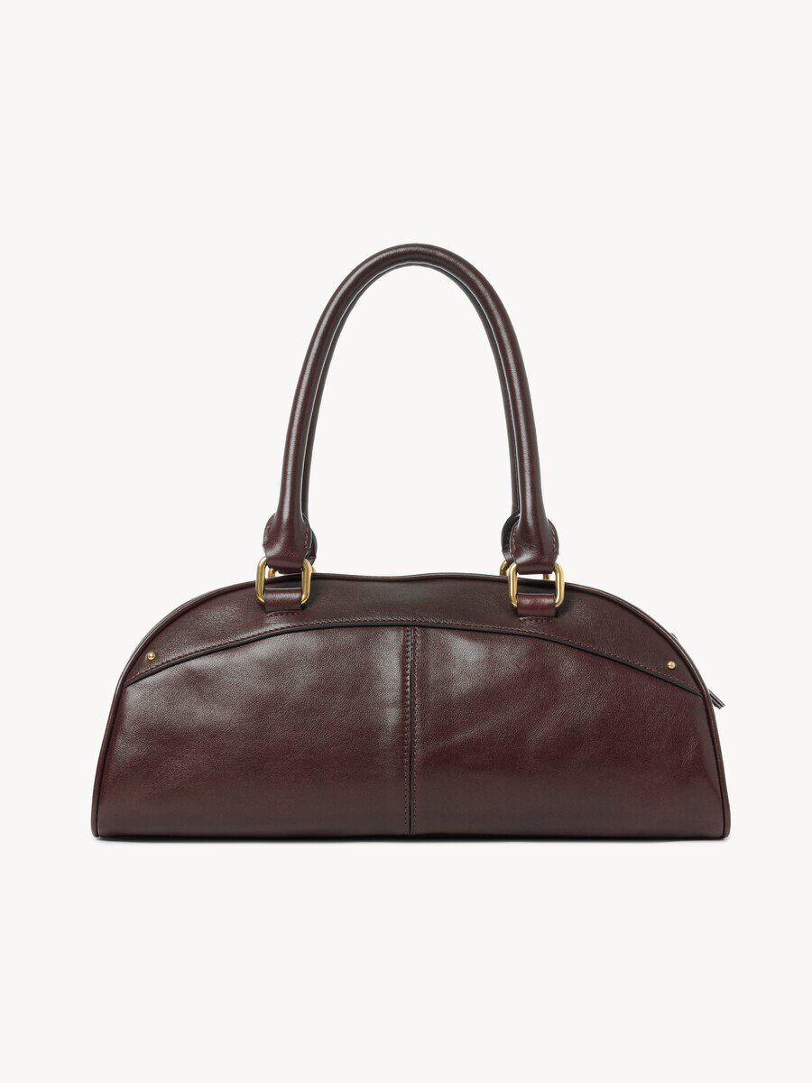 Sac Chlo&eacute; Bowling en cuir lisse - 5