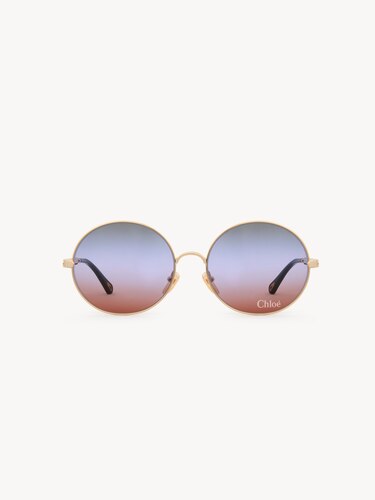 Aly sunglasses Gold/Grad Green Blue Rust Chloé