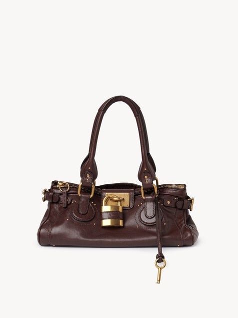 Sac Paddington en cuir grain&eacute;