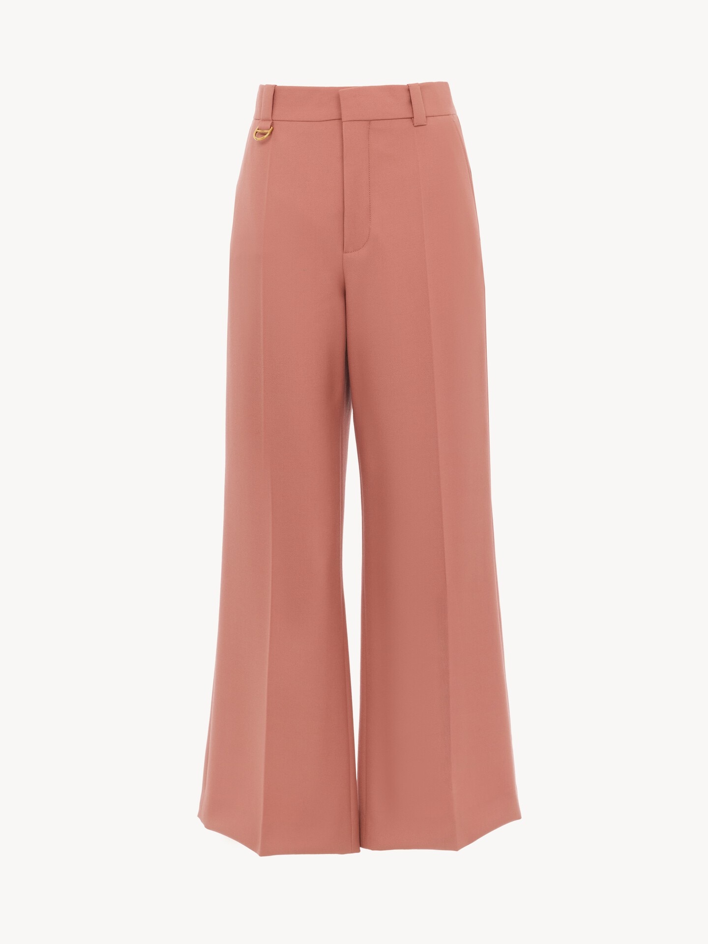 Flared bootcut trousers in wool gabardine - 2