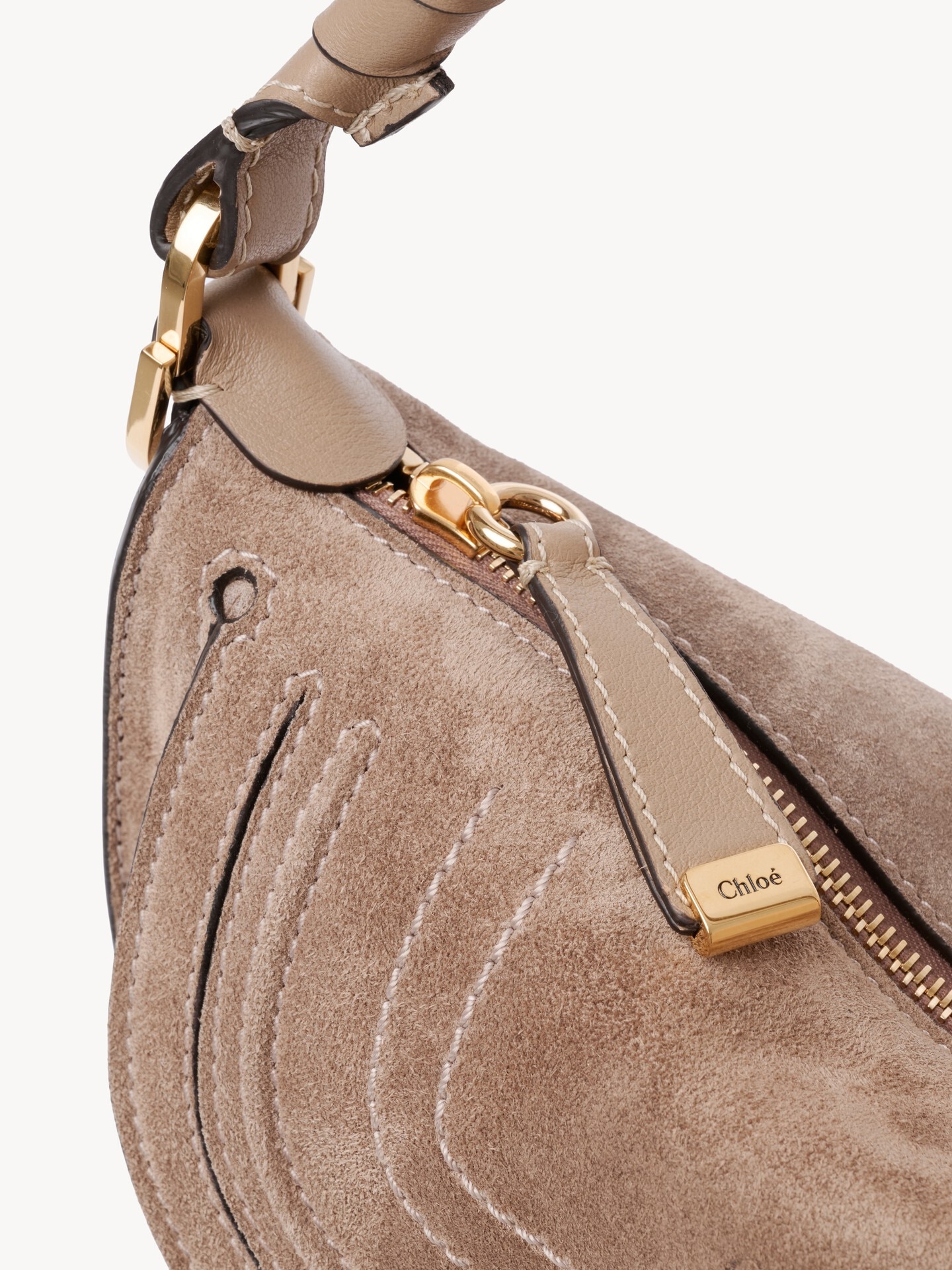 Minibolso de hombro Marcie de ante - 6.0