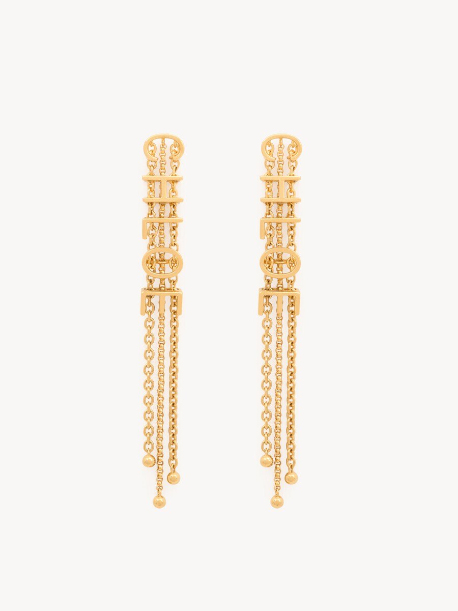 The Chlo&eacute; Mini Belt dangling earrings - 2