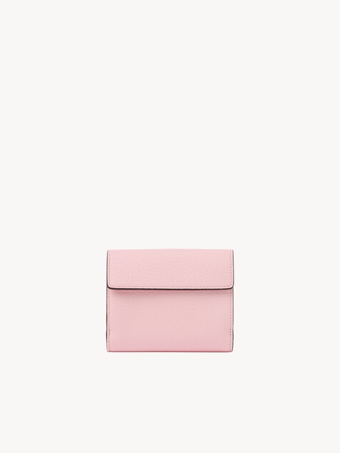 Small Envelope tri-fold in grained leather