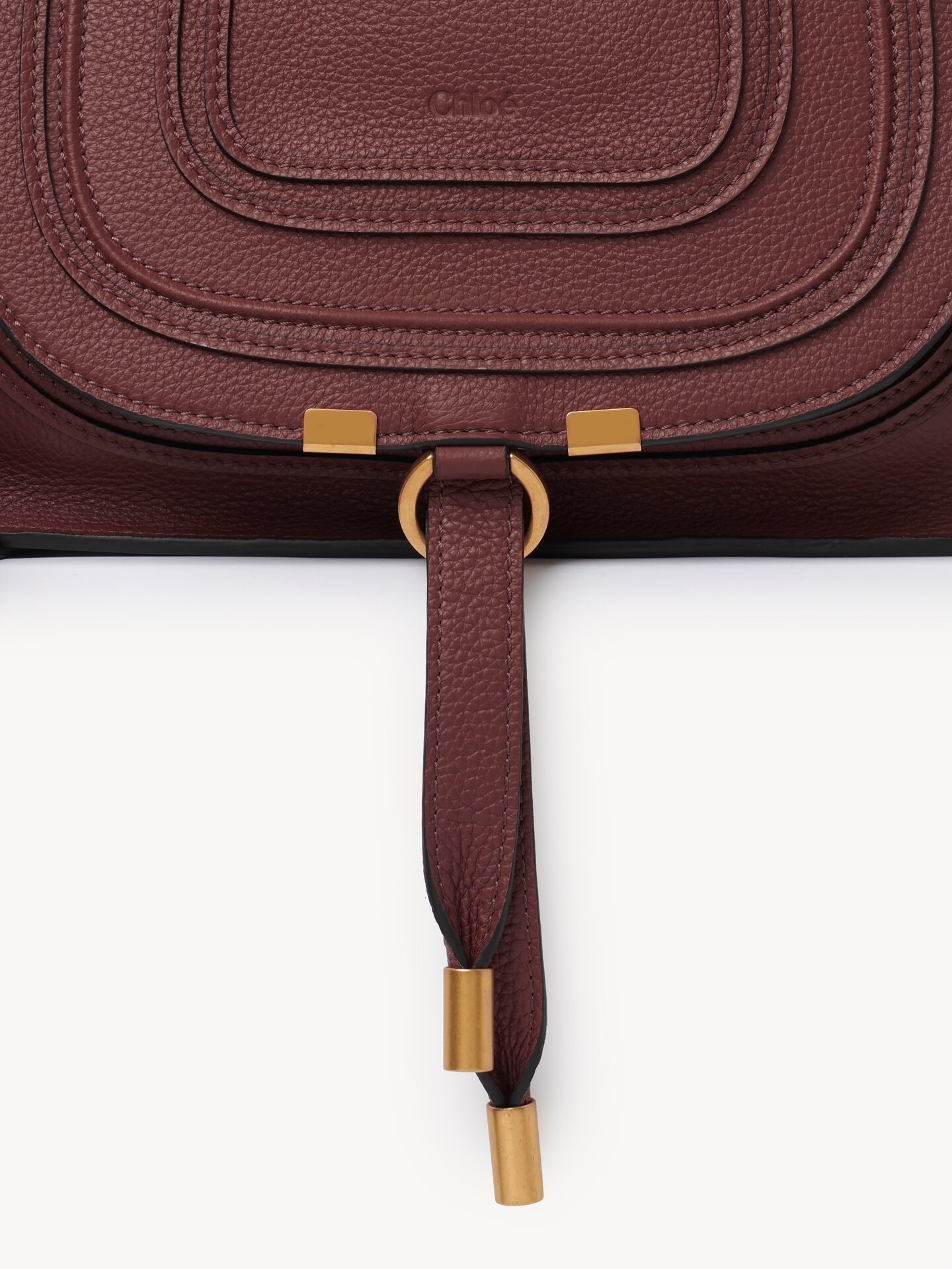 Petit sac Marcie en cuir grain&eacute; - 7