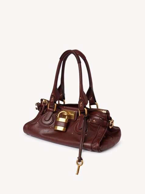 Bolso Paddington de cuero granulado