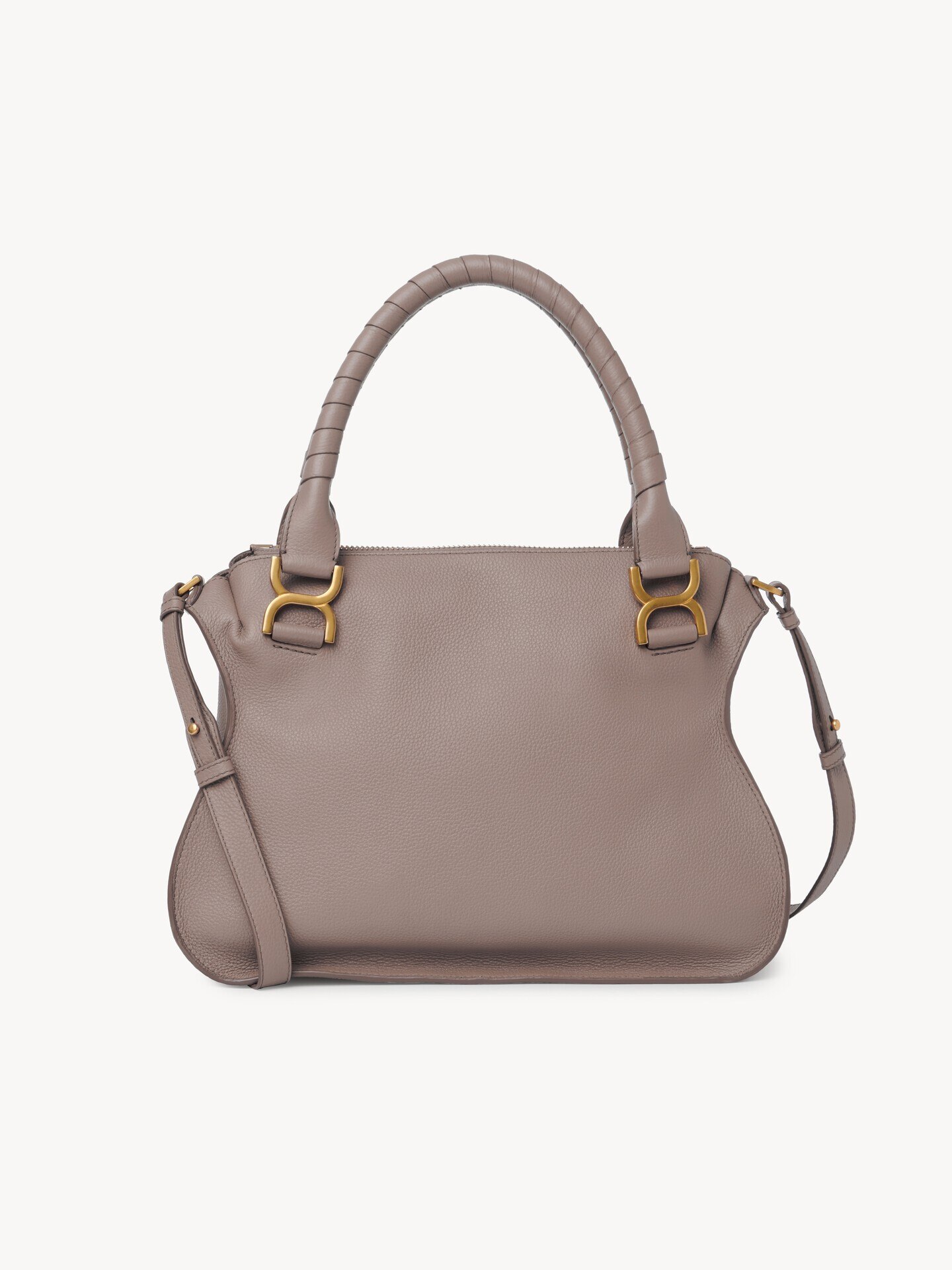 Small Marcie bag in grained leather - 5.0
