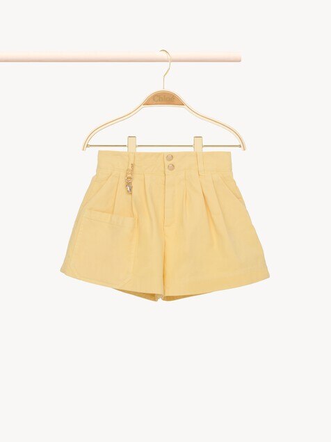 Kids' gathered shorts