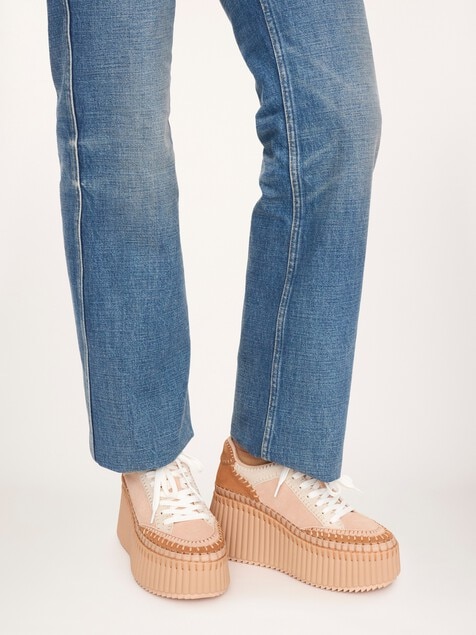 Nama Sneaker mit Keilabsatz