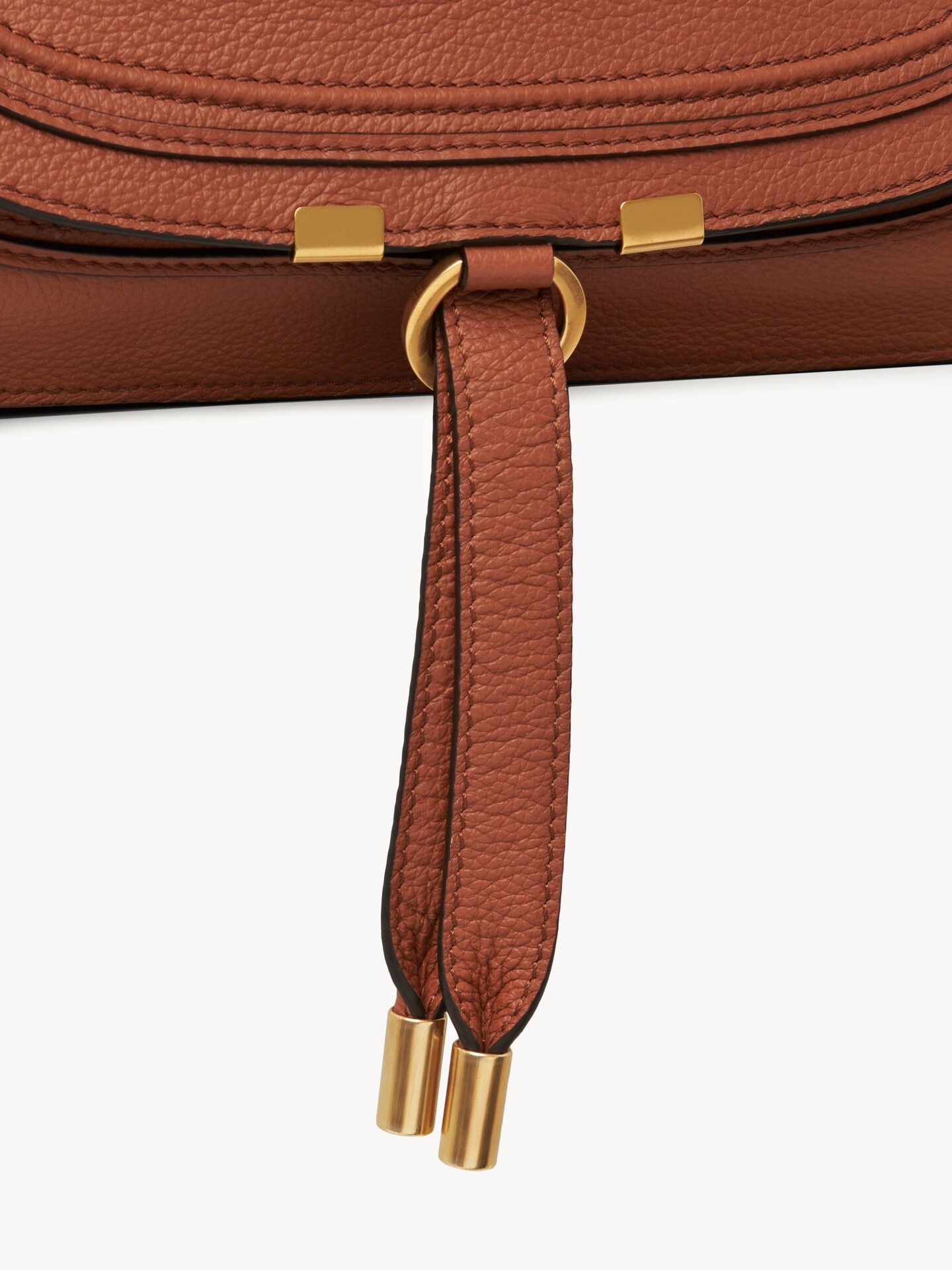 Sac Marcie en cuir grain&eacute; - 10