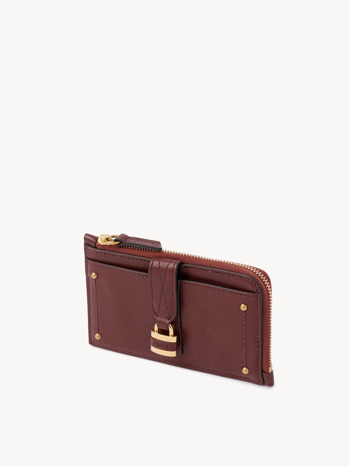 Small Paddington purse with card slots in grained leather - 2.0