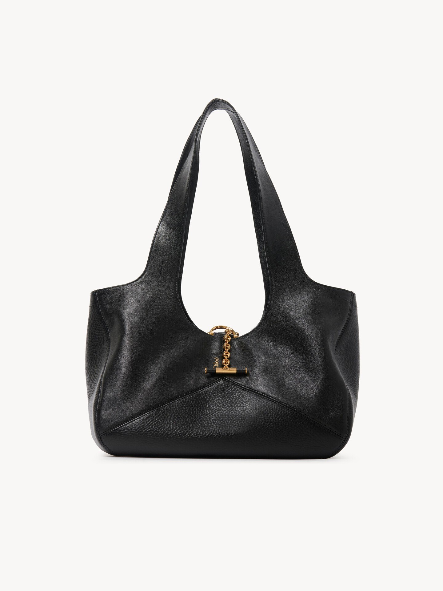 Chlo&eacute; Balloon east-west tote bag in grained leather - 2