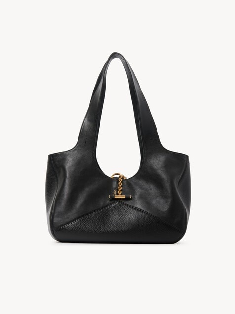 Chlo&eacute; Balloon east-west tote bag in grained leather