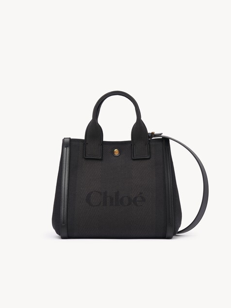 Bolso tote peque&ntilde;o Chlo&eacute; Carry de lona