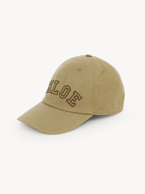 The Chlo&eacute; Signature cap in cotton
