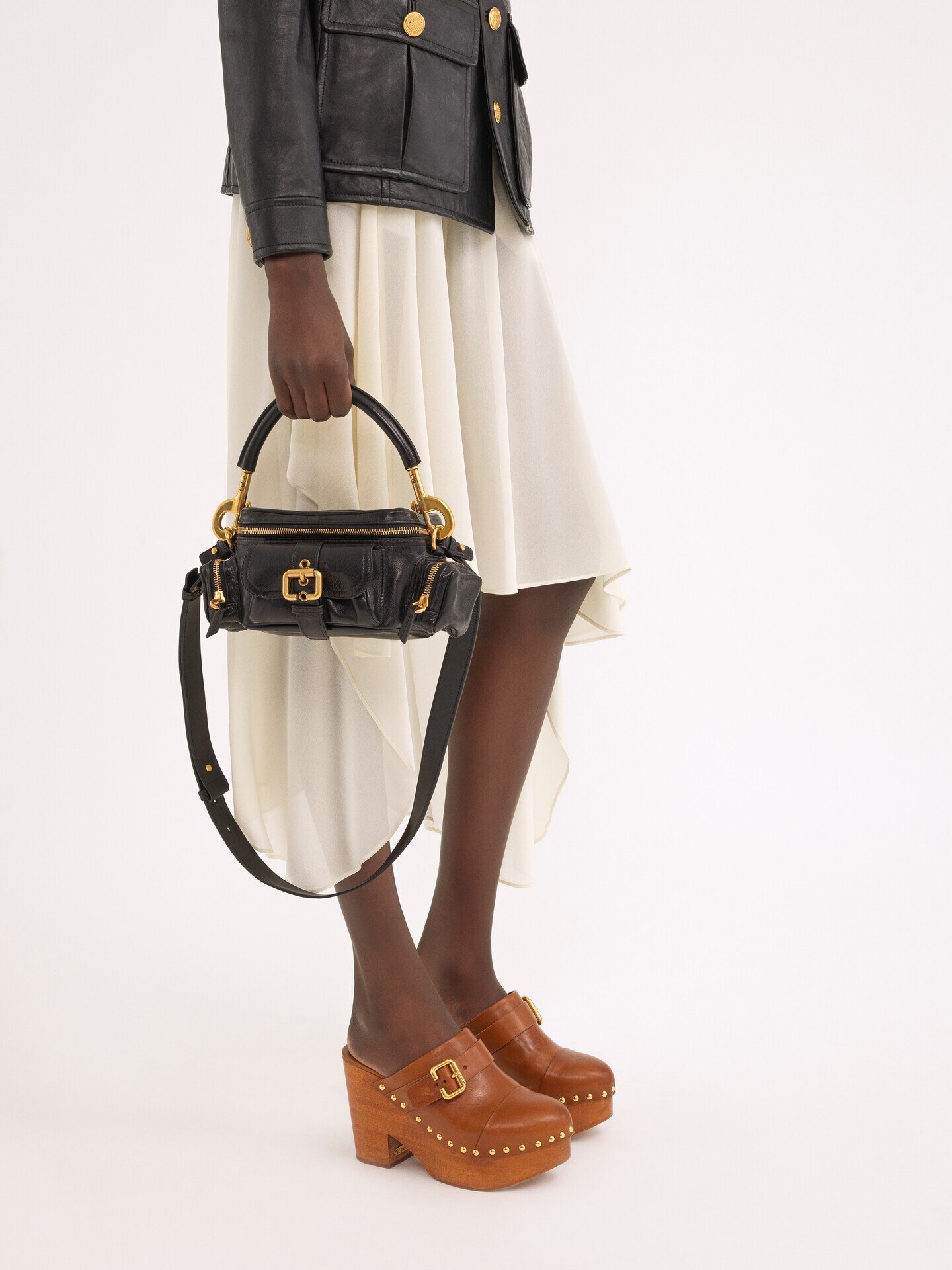 Petit sac Camera bag en cuir brillant - 3