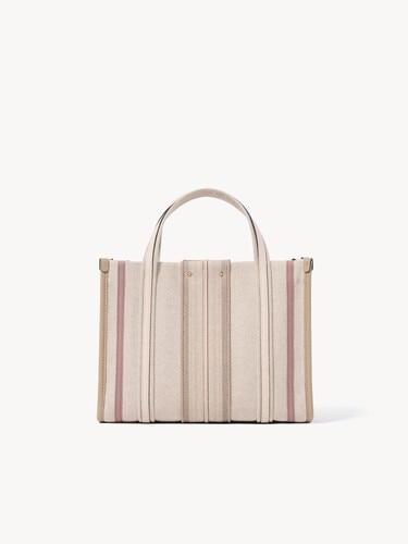 Small Woody Loop tote bag in canvas - 5