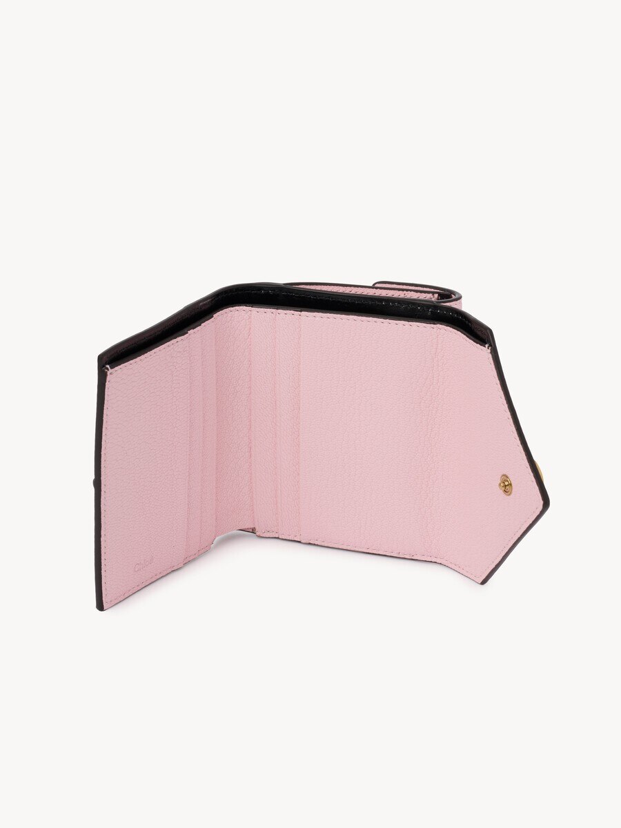 Small Envelope tri-fold in grained leather - 5