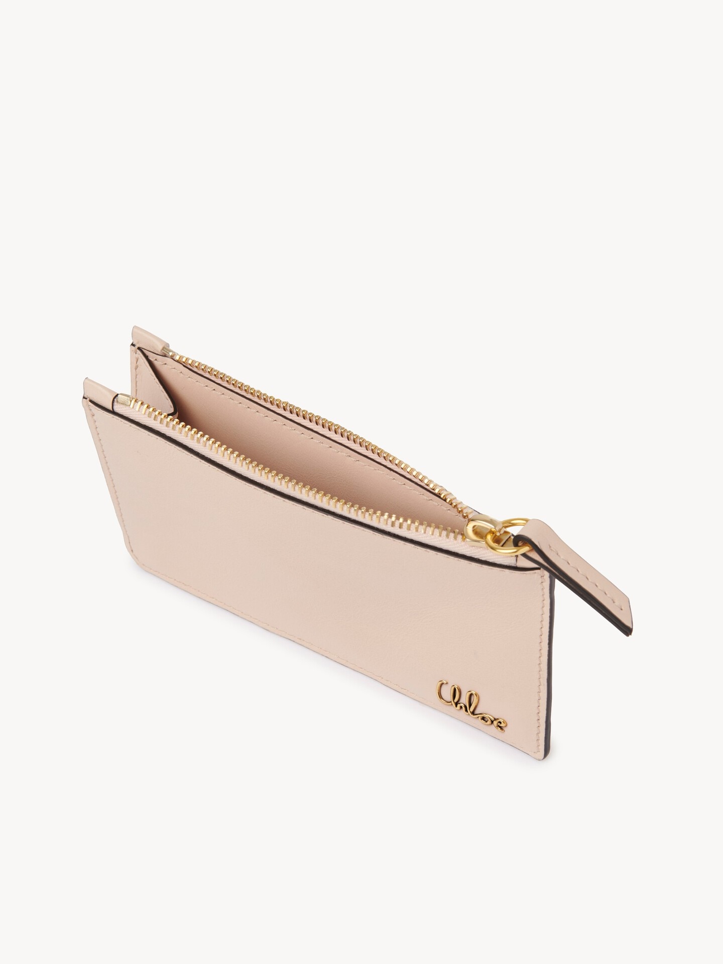Small Chloé Iconic purse with card slots in shiny leather - 5