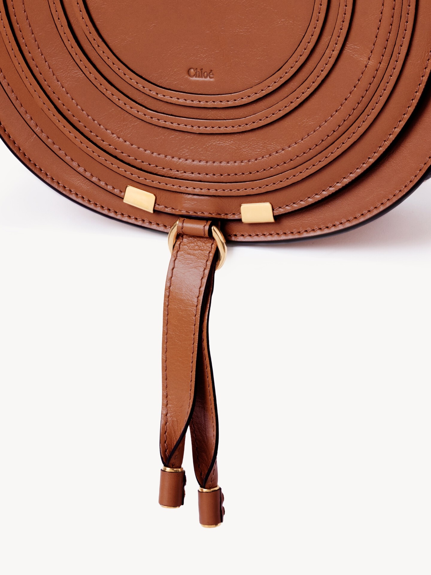 Borsa saddle Marcie in pelle lucida - 6